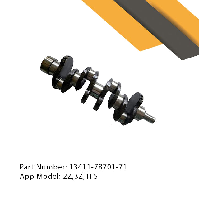 AECSF/2-56A| Crankshaft 2Z,3Z,1FS Toyota