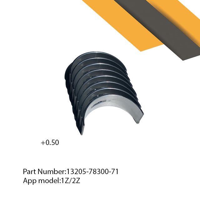AECSF/11-57C|Conn Rod Bearing Toy 1Z,2Z (+0.50)