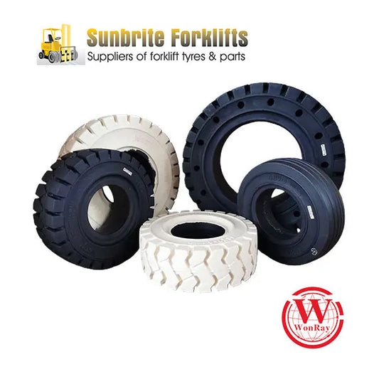 Forklift tyre technology and solid tyre options in South Africa