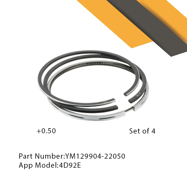ELSF/4-1253| Piston ring Set 4D92E +0.50