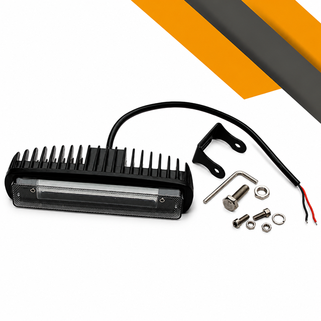 ALLSF/21-105 | STROBE LAMP RED ZON 18W SLIM