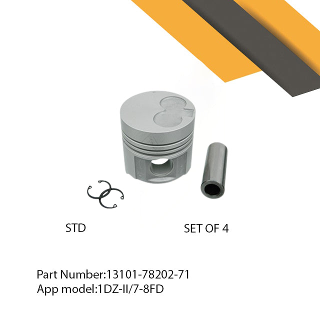 ELSF/3-253|Piston Pin & Snap Ring Toyota 1DZ-II 7-8FD