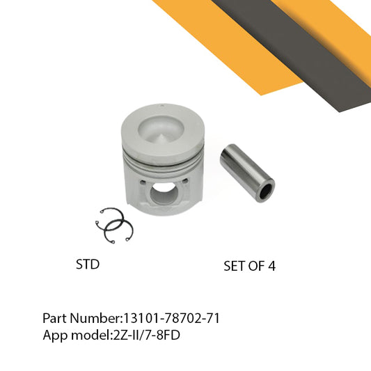 ELSF/3-273| Piston Pin & Snap Ring Toyota 2Z-II/7-8FD