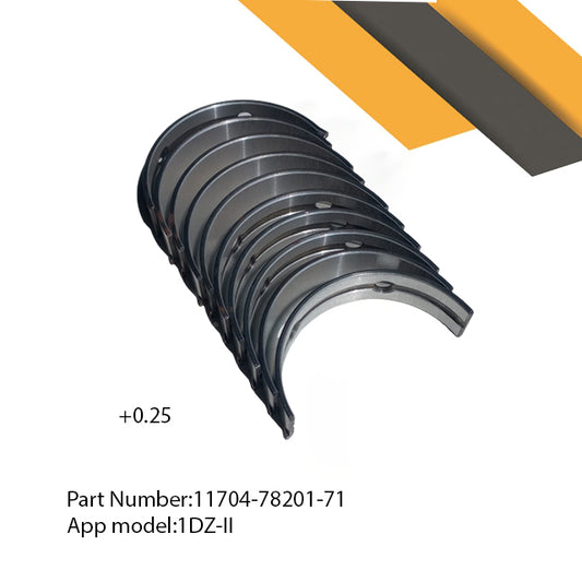 EOSF/12-463|Conn Rod Main Bearing Toy 1DZ-II (+0.25)
