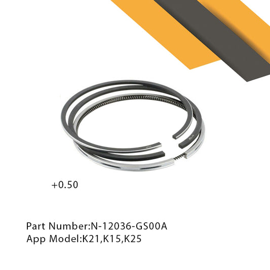 ELSF/4-403| Piston Ring Set K21 +0.50